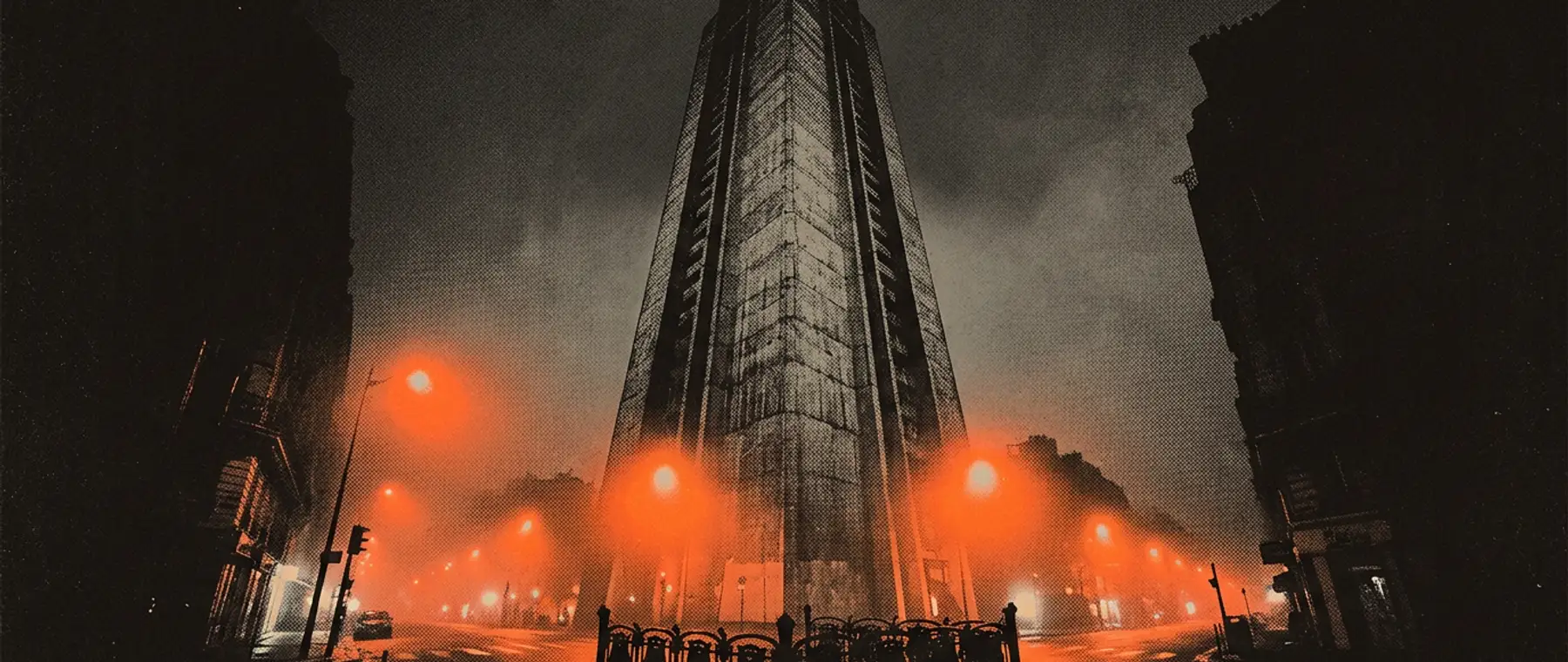 Le quartier Montparnasse la nuit